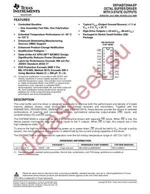 SN74ABT244AMDBREP datasheet  